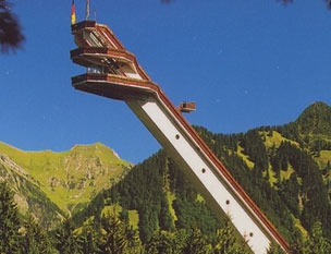 Der Schiefe Turm von Oberstdorf